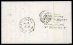 Stamp of France » Emission Cérès 1871-72 1875, Lettre avec cachet "Camp du Ruchard"  du 26 octobre