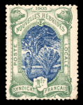 Stamp of Colonies françaises » Nouvelles-Hébrides 1897-1903, Poste Locale YT n° 1-6 complet neufs et