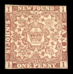 Stamp of Canada » Canada and Provinces Collections New Brunswick, Nova Scotia, Newfoundland, 1857-1940s. Fine collection in album.