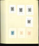 Stamp of Colombia Colombia 1861 issue group of seven SPERATI die proofs