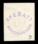 Stamp of Colombia Colombia 1861 issue group of six SPERATI forgery stamps