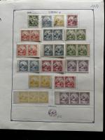 Stamp of Literature 1928 ALBUM DE FAC-SIMILÉS, issued by the UNION PHILATÉLIQUE DE GENÈVE, with nearly all forgeries of Fournier on 157 pages