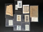 Stamp of Spanish Colonies » Rio de Oro Rio de Oro 1907 4p error of colour in se-tenant pair with 3p, group of 8 SPERATI forgery items