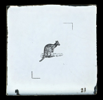 Stamp of Australia » Commonwealth of Australia Australia 1913 Kangaroo, group of eleven Sperati items, eight on glass