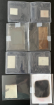 Stamp of Fiji Fiji 1874-75 VR overprints group of 24 SPERATI forgery production items incl. 8 glass clichés