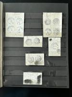 Stamp of German States » Saxony Saxony 3pf SPEARTI forgery lot