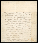 Stamp of Poland 1870 (Oct 14) "Ballons Montés" entire sent to Warsaw,