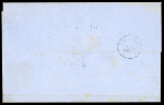 Stamp of France » Empire 1853-1862 1852, Lettre de Paris pour Medellin (Colombie) affranchie
