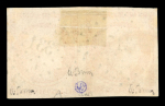 Stamp of France » Type Cérès de 1849-1850 1849 : Cérès 40c orange YT n° 5 très belle paire oblitérée