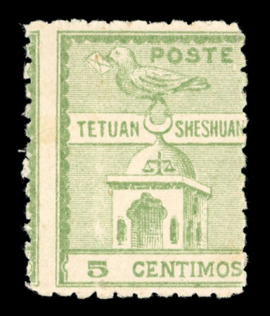 Stamp of Colonies françaises » Maroc Postes Locales : 1897, Tetouan/Chechouan courrier espagnol
