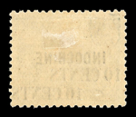 Stamp of Colonies françaises » Indochine 1919-1922, bel ensemble très peu commun de seize timbres