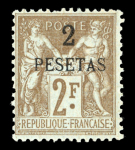 Stamp of Colonies françaises » Maroc 1891-1960, dans une reliure Yvert à dos rond et feuilles