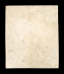 Stamp of Great Britain » 1840 1d Black and 1d Red plates 1a to 11 1840 1d black pl. 1a CL with 4 margins and 2 strikes