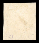 Stamp of Great Britain » 1840 1d Black and 1d Red plates 1a to 11 1840 1d black pl. 2 CJ with 4 margins and fine double