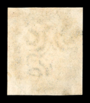 Stamp of Great Britain » 1840 1d Black and 1d Red plates 1a to 11 1840 1d black pl. 7 CC with 4 margins and fine strikes