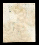 Stamp of Great Britain » 1840 2d Blue (ordered by plate number) 1840 2d blue pl.1 KI with 4 margins and neat strikes