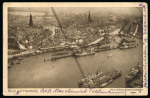 1924, "Amerika-Fahrt des LZ 126" mail dropped over