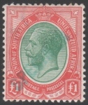 Stamp of South Africa » Collections, Lots etc. 1904-1926 Union of South Africa, old-time specialised of mint and used neatly mounted and written up on 71 album pages