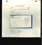 Stamp of Ireland » Pre-Stamp Postal History » Independant Post Office Period - 1784-1831 1808-1813 Mermaids: Ten covers and one front mounted on album page, showing a range of Mermaid mkgs, including three Crowned Free Mermaids, mixed to fine (11).