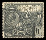 Stamp of Great Britain » Collections Collection in album, 1841-c. 1948, with good range
