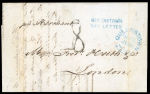 Stamp of Ireland » Ship Letters 1816-1850 Ship Letters: Attractive group of twelve covers or part covers, showing an array of Ship Letter markings, including red crowned SHIP LETTER/DUBLIN, 2-line strikes of the following DUBLIN/SHIP LETTER, DUBLIN/Shi