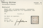 Stamp of Italian States » Naples ½  'Savoy Cross', unused without gum, position no. 97 