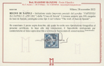 Stamp of Italian States » Naples  Jean de Sperati, with partial circular postmark 'PARTENZA DA NAPOLI 11 APR 1861'