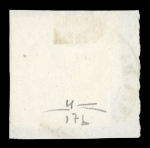 Stamp of Italian States » Naples Neapolitan Provinces 1861 1/2t used on piece