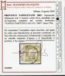 Stamp of Italian States » Naples Neapolitan Provinces 1861 1/2t used on piece