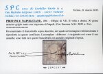 Stamp of Italian States » Naples Neapolitan Provinces 1861 50 grana greyish blue used with faults