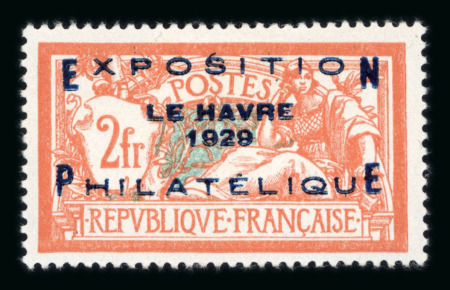 Stamp of France » Émissions à partir de 1900 1929 Exposition Philatélique Merson 2fr YT n° 257A . neuf, B