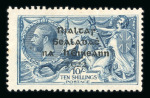 Stamp of Ireland » 1922-35 Overprint Collections 1922-1935 Mint collection on black stock pages, showing