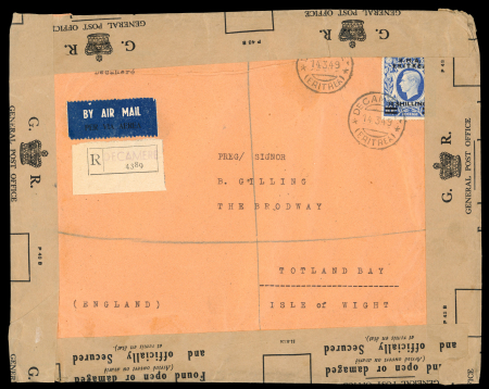 Stamp of British Occupation of Italian Colonies » Eritrea British Occupation of Eritrea 