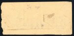 Stamp of Indian States » Nandgaon 1893-94 A native cover 1/2a Green stamp printed close