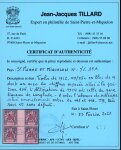 Stamp of Colonies françaises » St. Pierre et Miquelon 1912, type Groupe surchargés 05/25 joli bloc de quatre