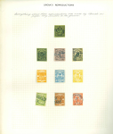Stamp of German States » Oldenburg Oldenburg Three pages of SPERATI forgeries from "The Work of Jean de Sperati Part IV"