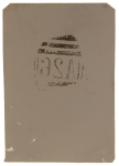 Stamp of Gibraltar SPERATI forgery of the "A26" bar cancellation trial on plastic paper