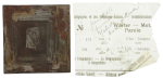 Stamp of St. Kitts-Nevis » Nevis Nevis Group of four SPERATI forgery items for his work on the perforations