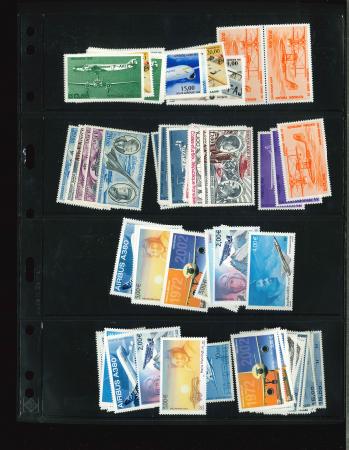 Stamp of France » Collections 1970-2004, lot de timbres de poste aérienne neufs **,