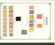 Stamp of Colonies françaises » Maroc Postes Locales : 1891-1906, superbe collection de postes
