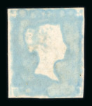 Stamp of Great Britain » 1841 2d Blue GB 1841 2d blue pl. 3 BE with good margins and Norwich distinctive MC