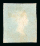 Stamp of Great Britain » 1841 1d Red 1841 1d red-brown group of 11 4 margin examples, with