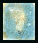 Stamp of Great Britain » 1841 1d Red 1841 1d red-brown group of 11 4 margin examples, with