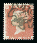 Stamp of Great Britain » 1854-70 Perforated Line Engraved 1854-7 small crown 1d red-brown perf.16, die I (S.G.