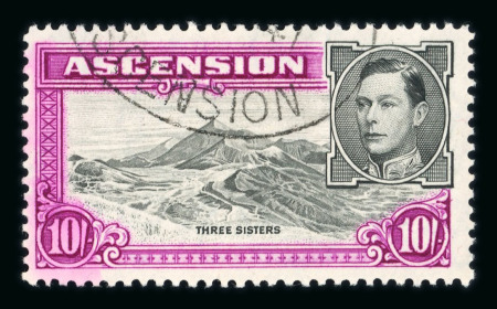 Stamp of Ascension 1938-52 the perf.13 and perf.13 1/2 issues each to