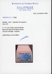 Stamp of France » Émissions à partir de 1900 1917 : Orphelins 5f+5f bleu et noir YT n° 155 neuf