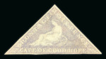 Stamp of South Africa » Cape of Good Hope 1855-63 6d pale rose-lilac on white paper mint, regummed,