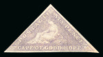 Stamp of South Africa » Cape of Good Hope 1855-63 6d pale rose-lilac on white paper, 2 unused