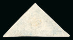 Stamp of South Africa » Cape of Good Hope 1855-63 6d slate-lilac on blued paper unused with 3
