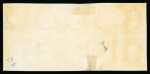 Stamp of France » Empire 1853-1862 1854, Empire 20c bleu YT n° 14A (type I) en bloc de